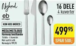 Imerco Harmony bestikæske tilbud