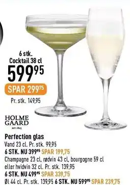 Imerco Perfection glas tilbud