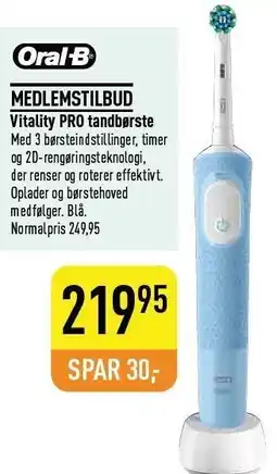 Imerco Vitality PRO tandbørste tilbud