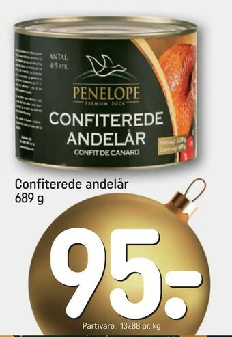 Confiterede andelår