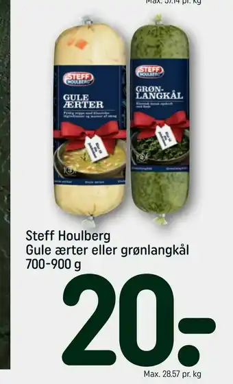 REMA 1000 Steff Houlberg Gule ærter eller grønlangkål tilbud