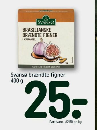 REMA 1000 Svansø brændte figner tilbud