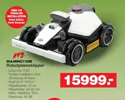 Bauhaus MAMMOTION Robotplæneklipper tilbud