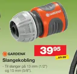 Bauhaus GARDENA Slangekobling tilbud