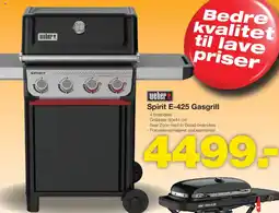 Bauhaus Spirit E-425 Gasgrill tilbud