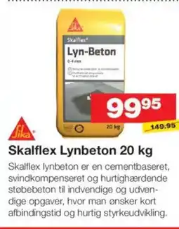 Bauhaus Sika Skalflex Lynbeton tilbud