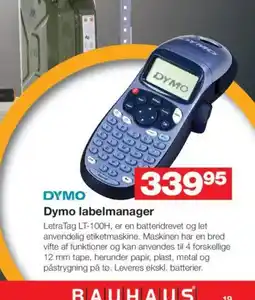 Bauhaus DYMO Dymo labelmanager tilbud