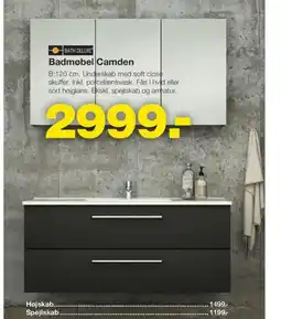 Bauhaus Badmøbel Camden tilbud