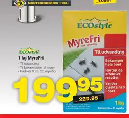 Bauhaus ECOstyle MyreFri tilbud