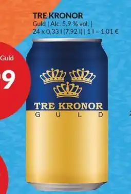 Nielsen's Discount Tre Kronor Guld tilbud