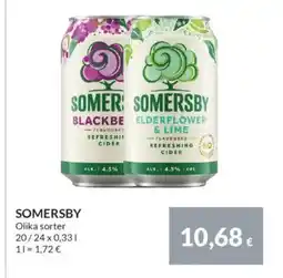 Nielsen's Discount SOMERSBY tilbud
