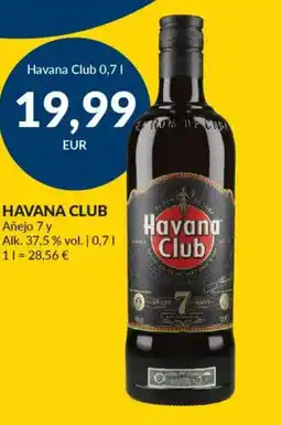 Nielsen's Discount HAVANA CLUB Añejo 7 y tilbud