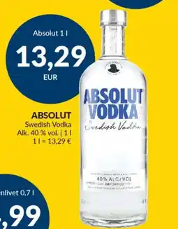 Nielsen's Discount ABSOLUT tilbud