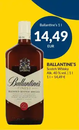 Nielsen's Discount Ballantine's tilbud