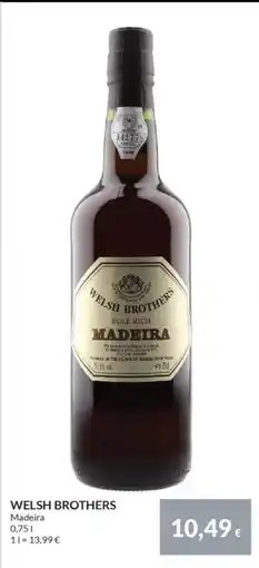 Nielsen's Discount WELSH BROTHERS Madeira tilbud