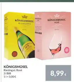 Nielsen's Discount KÖNIGSMOSEL ROSÉ tilbud