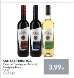 Nielsen's Discount SANTA CHRISTINA tilbud