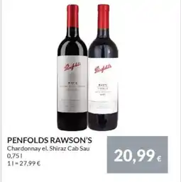 Nielsen's Discount PENFOLDS RAWSON'S tilbud