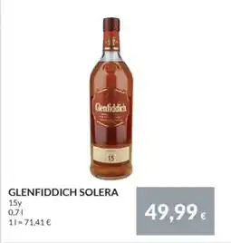 Nielsen's Discount GLENFIDDICH SOLERA tilbud