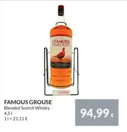 Nielsen's Discount FAMOUS GROUSE Blended Scotch Whisky 4,51 tilbud