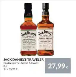 Nielsen's Discount JACK DANIEL'S TRAVELER Bold & Spicy el. Sweet & Oakey tilbud