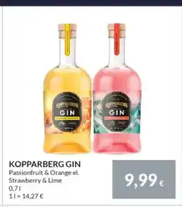 Nielsen's Discount KOPPARBERG GIN tilbud