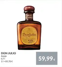 Nielsen's Discount DON JULIO Anejo tilbud