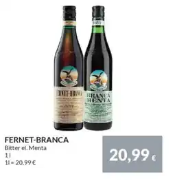 Nielsen's Discount FERNET-BRANCA BRANCA tilbud
