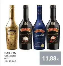 Nielsen's Discount BAILEYS tilbud