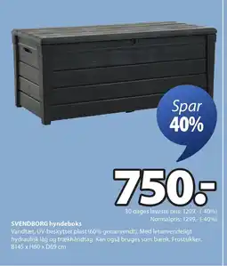 JYSK SVENDBORG hyndeboks tilbud