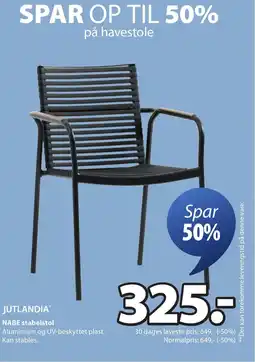 JYSK JUTLANDIA® NABE stabelstol tilbud