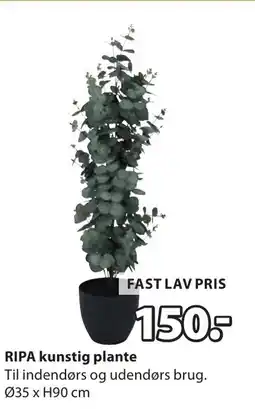 JYSK RIPA kunstig plante tilbud