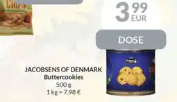 JACOBSENS OF DENMARK Buttercookies