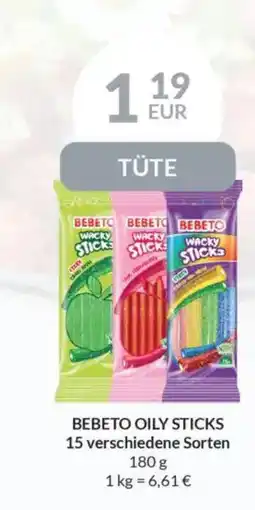 Nielsen's Discount BEBETO OILY STICKS 15 verschiedene Sorten tilbud