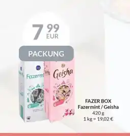 Nielsen's Discount FAZER BOX Fazermint/Geisha tilbud