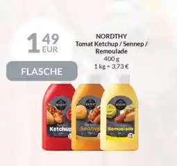 Nielsen's Discount NORDTHY Tomat Ketchup / Sennep/ Remoulade tilbud