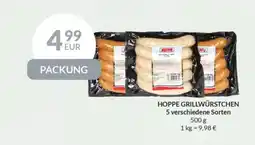 Nielsen's Discount HOPPE GRILLWÜRSTCHEN 5 verschiedene Sorten tilbud