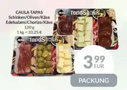 Nielsen's Discount CAULA TAPAS Schinken/Oliven/Käse Edelsalami/Chorizo/Käse tilbud