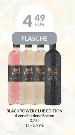 Nielsen's Discount BLACK TOWER CLUB EDITION 4 verschiedene Sorten tilbud