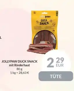Nielsen's Discount JOLLYPAW DUCK SNACK mit Rinderhaut tilbud