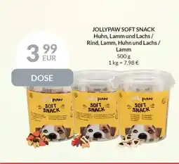 Nielsen's Discount JOLLYPAW SOFT SNACK Huhn, Lamm und Lachs/ Rind, Lamm, Huhn und Lachs/ Lamm tilbud