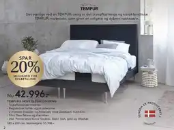 SengeSpecialisten TEMPUR MOVE ELEVTATIONSSENG tilbud