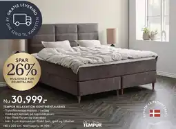 SengeSpecialisten TEMPUR RELAXTION KONTINENTALSENG tilbud