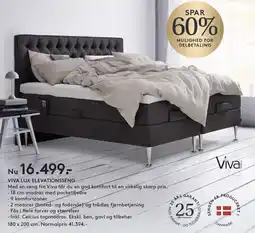 SengeSpecialisten VIVA LUX ELEVATIONSSENG tilbud