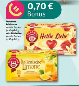 REWE DE Teekanne Früchtetee tilbud
