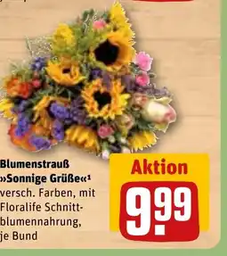 REWE DE Blumenstrauß >>Sonnige Grüße<<1 tilbud