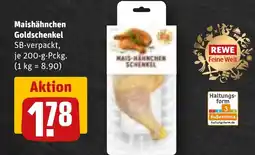 REWE DE REWE Feine Welt Maishähnchen Goldschenkel tilbud
