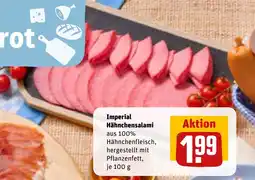 REWE DE Imperial Hähnchensalami aus tilbud