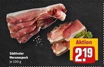 REWE DE Südtiroler Meranospeck je tilbud