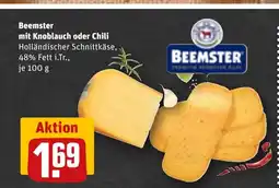 REWE DE Beemster mit Knoblauch oder Chili tilbud